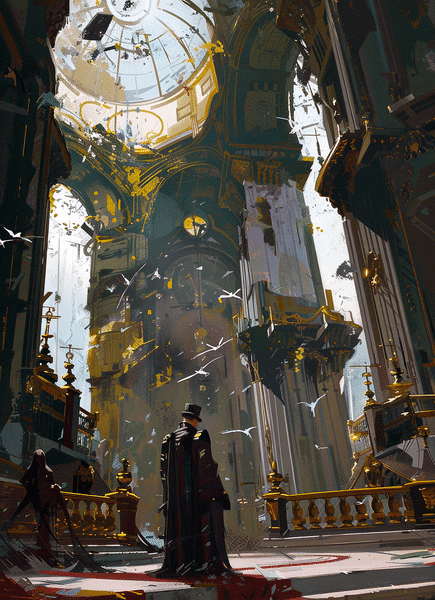 Relics of a Fractured Horizon